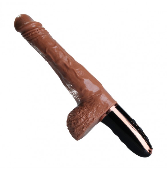 MizzZee - Heating Thrusting Realistic Dildo (L:19cm - D:3.7cm)